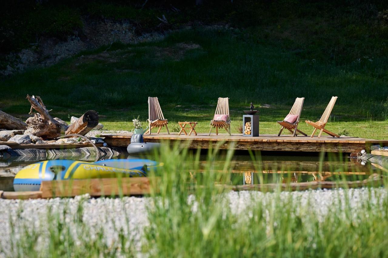 Holiday Chalet "Alpine Dreams" With Private Wellness Solčava Eksteriør bilde