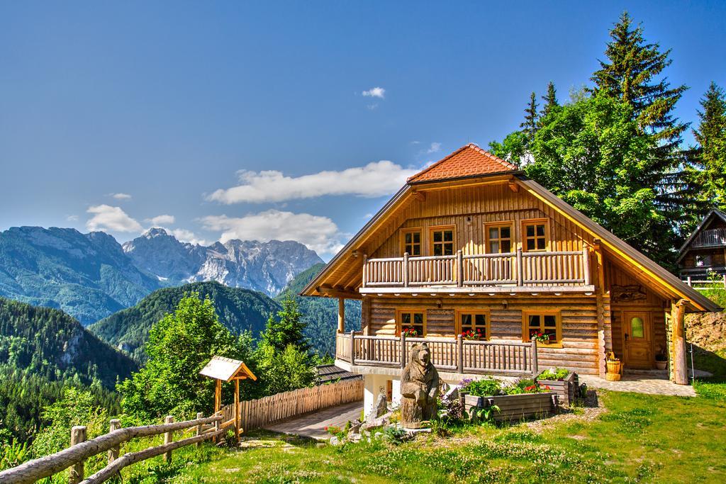 Holiday Chalet "Alpine Dreams" With Private Wellness Solčava Eksteriør bilde
